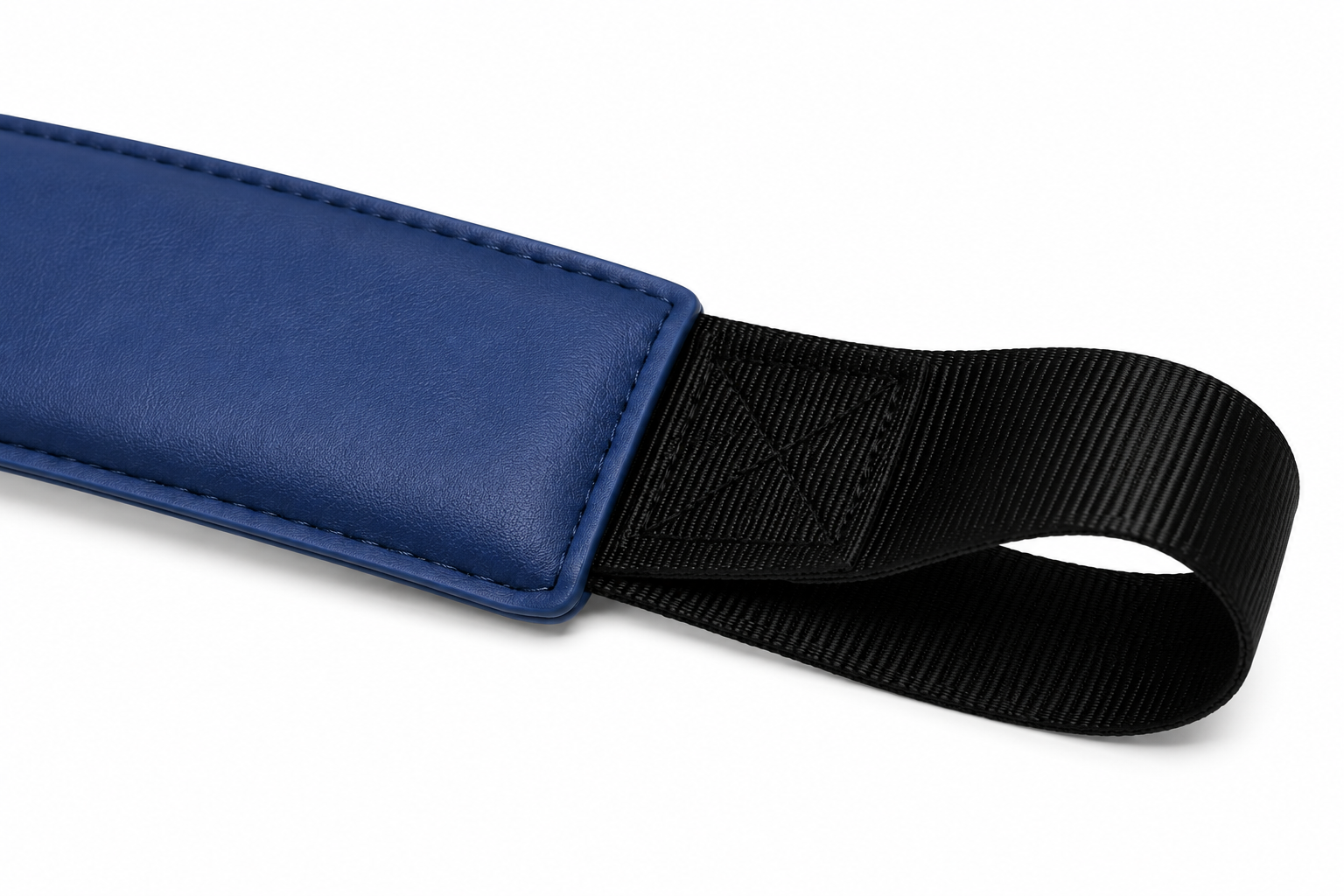 Custom padded strap detail